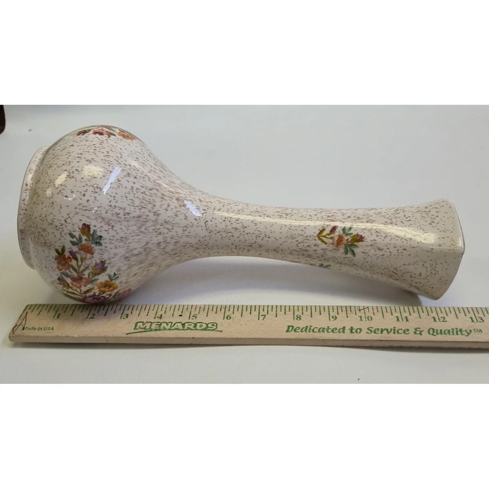 1960's California Originals Pitcher Vase MCM Speckle Art Pottery Torrance CA